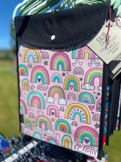 Book Bag PINK RAINBOWS
