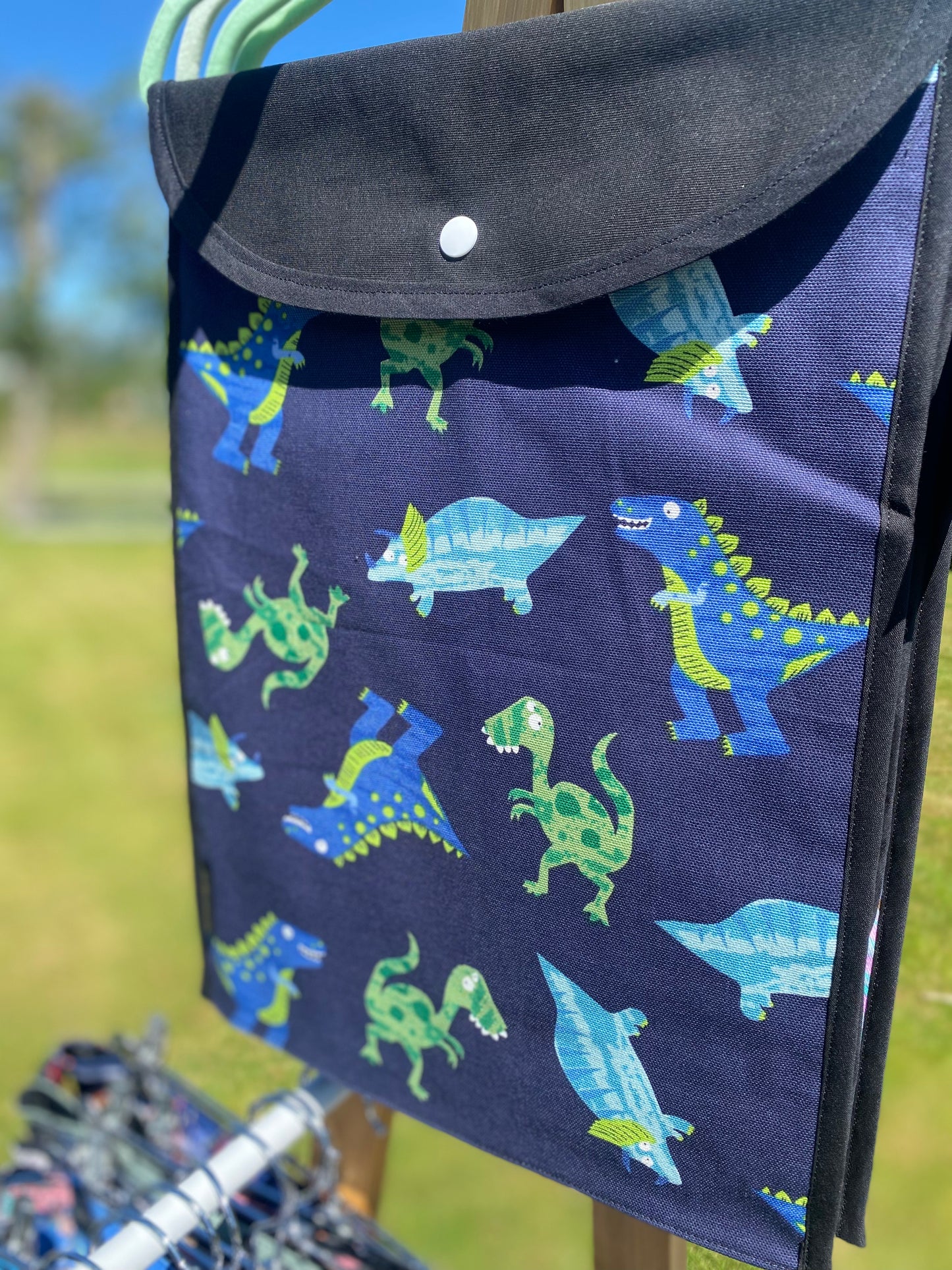 Book Bag NAVY DINOS