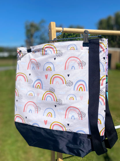 Swim Bag PASTEL RAINBOWS