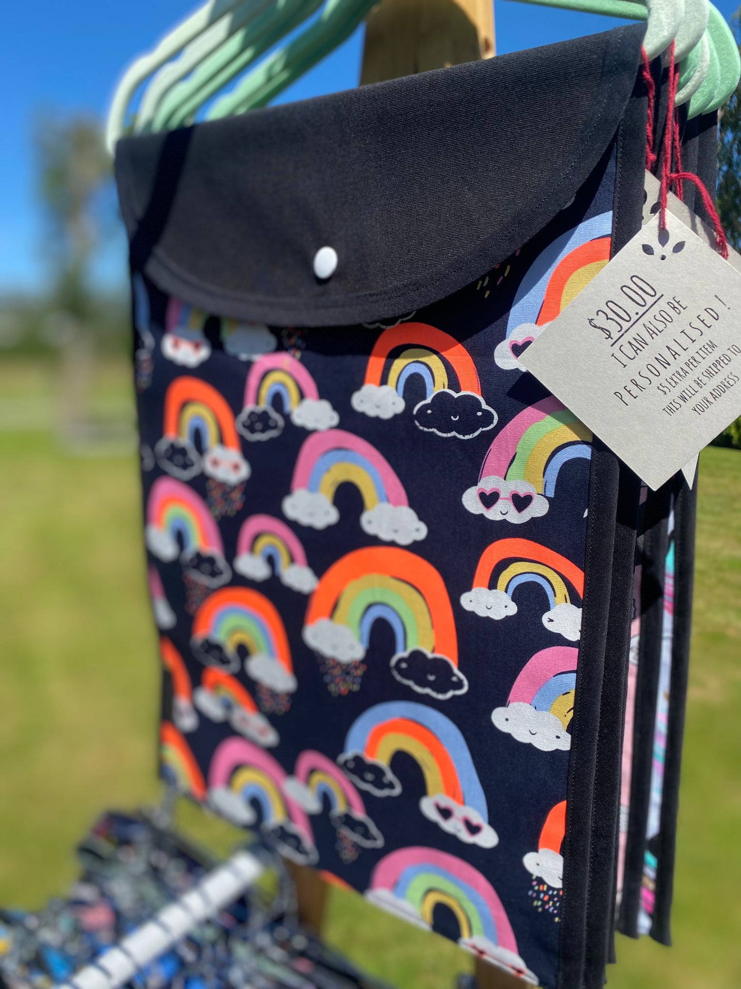 Book Bag NEON RAINBOW