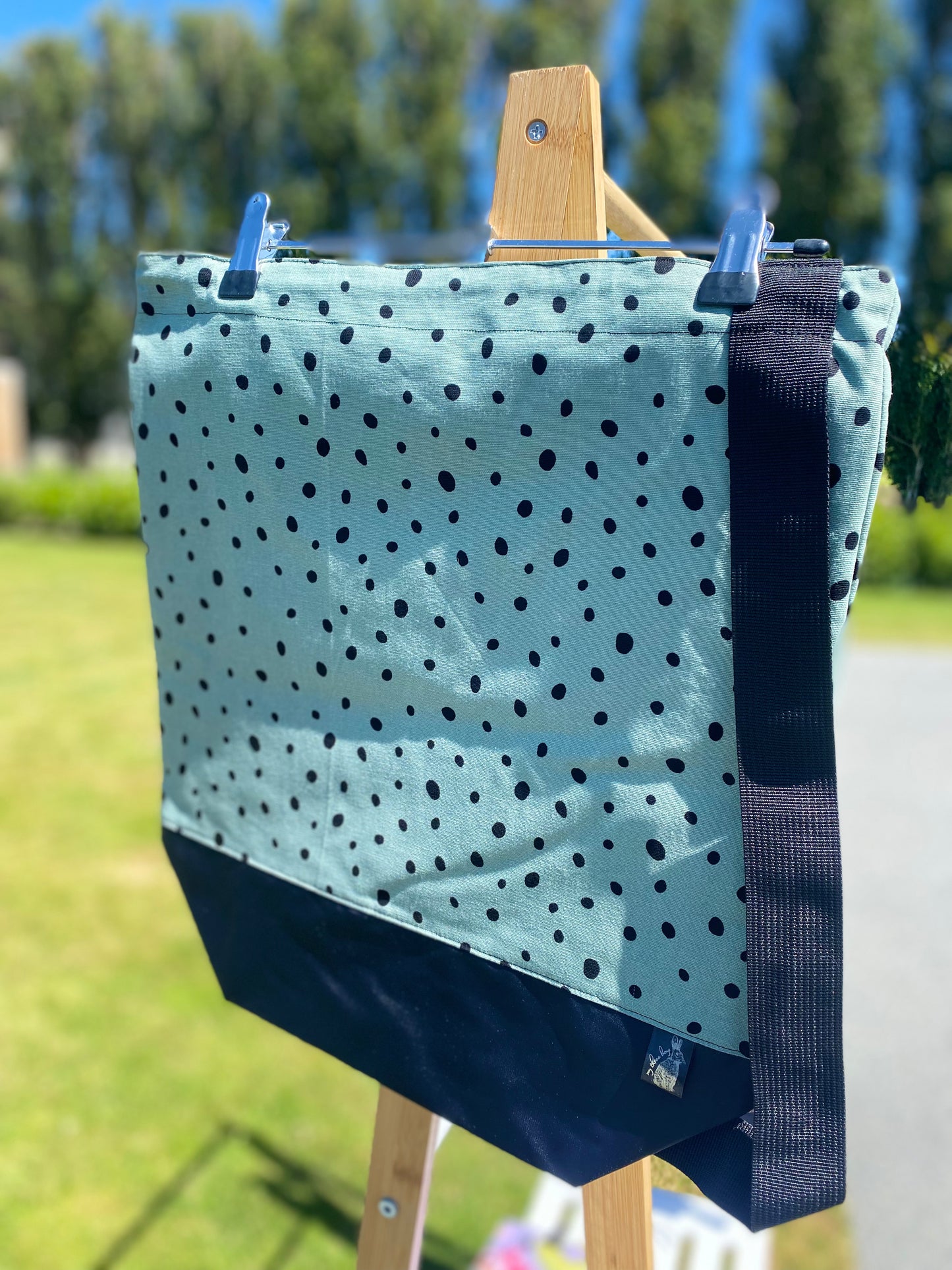 Swim Bag GREEN SPOTS