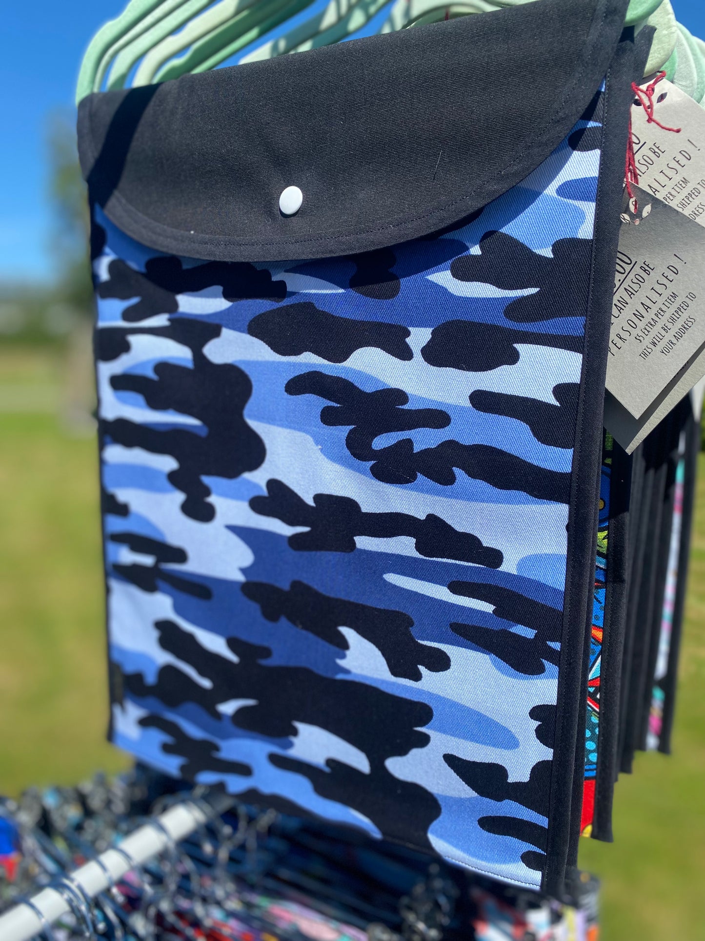 Book Bag BLUE CAMO