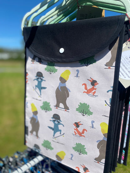 Book Bag SKATE CRITTERS