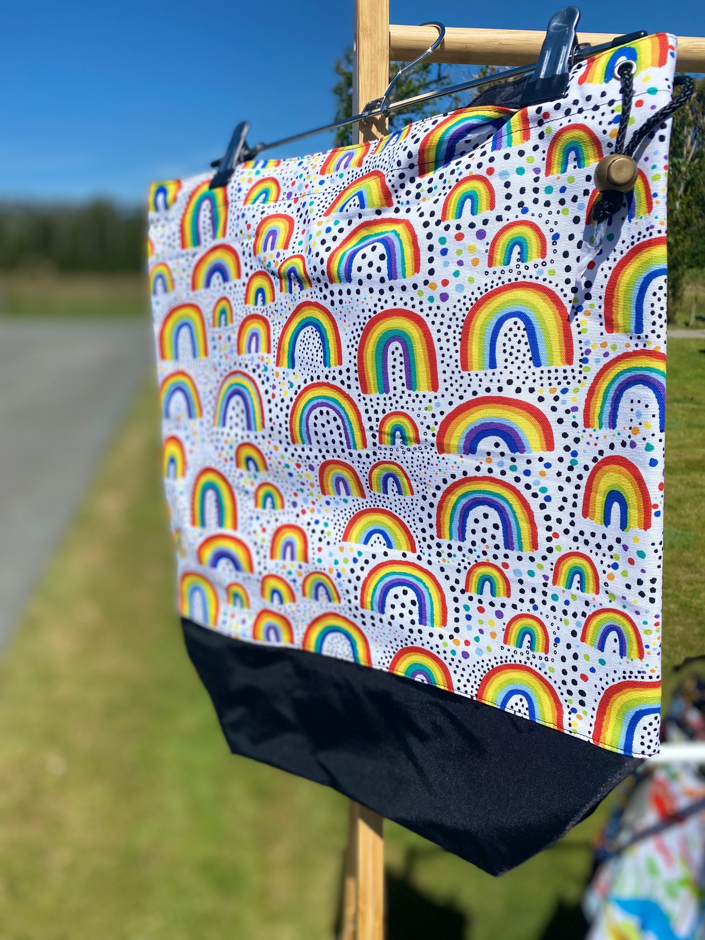 Swim Bag BRIGHT RAINBOWS