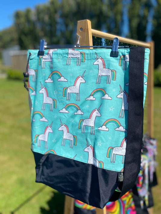 Swim Bag MINT UNICORNS