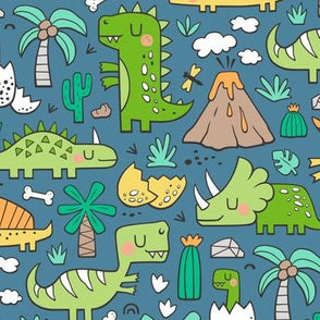 Book Bag DINO VOLCANO